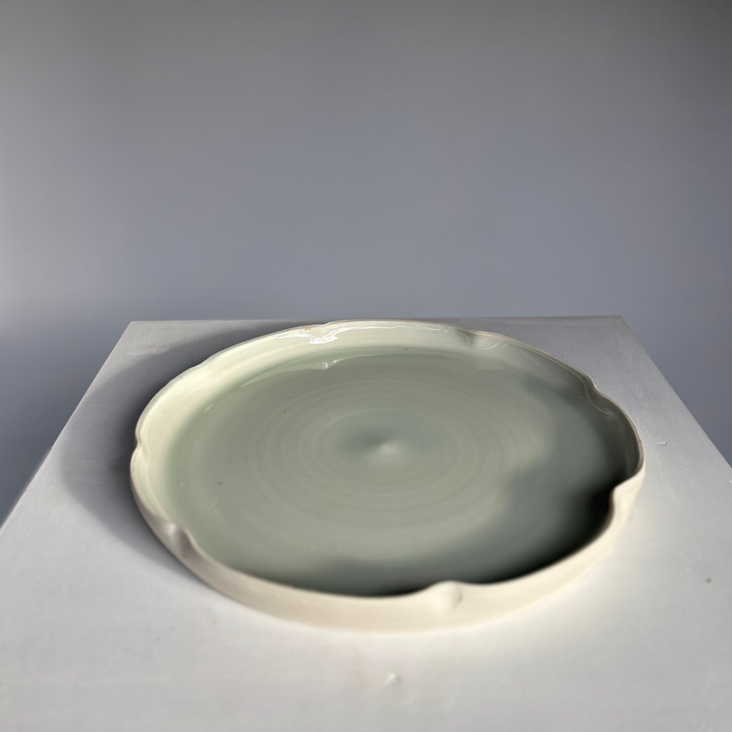 Porcelain Petal Platter