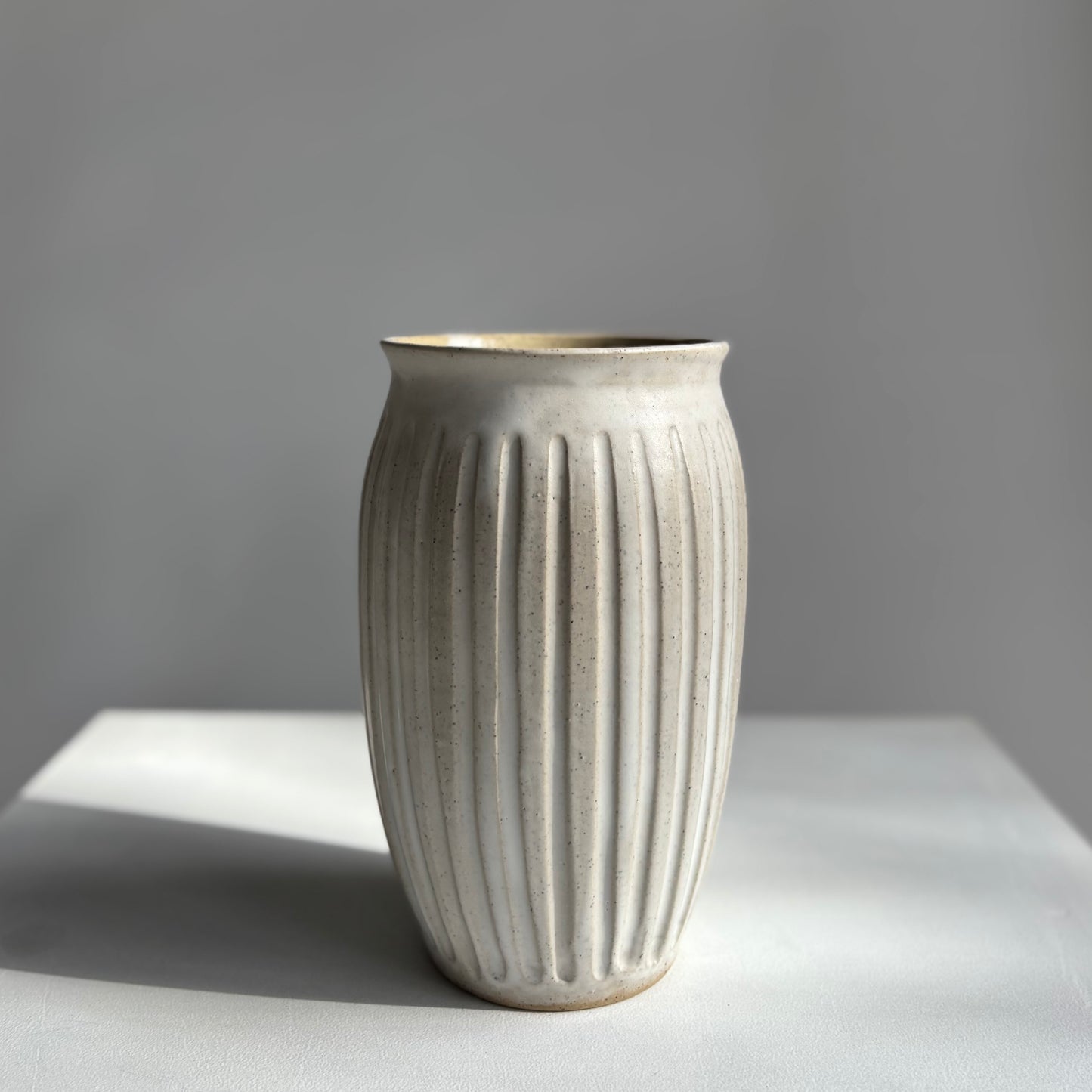 Carved Vase - 18cm