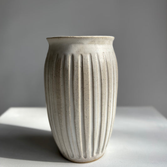 Carved Vase - 18cm