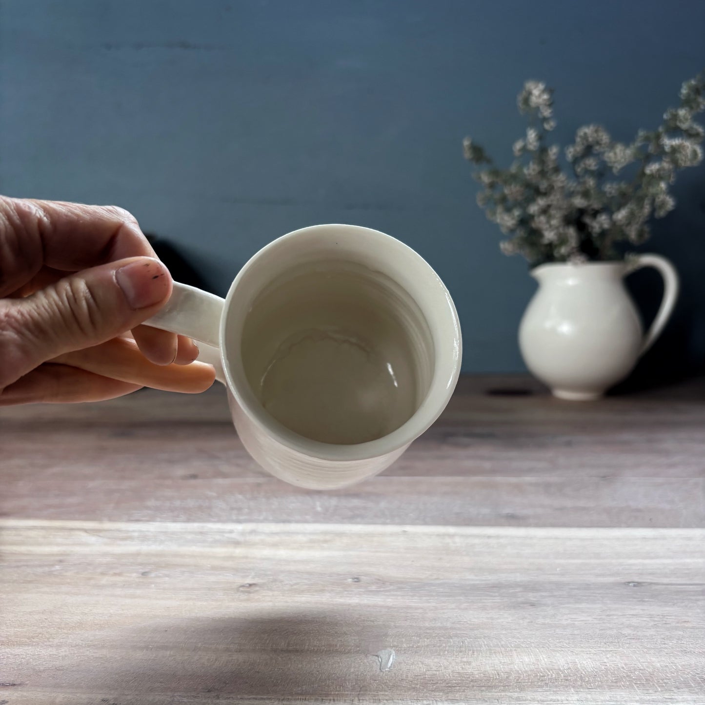 Porcelain Mug - White