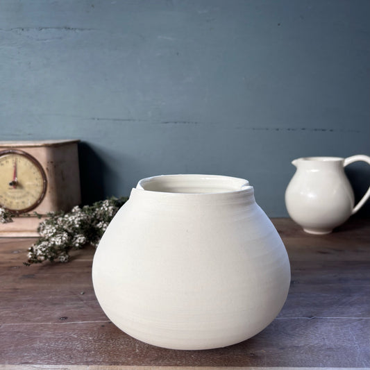 Porcelain Dimple Vase