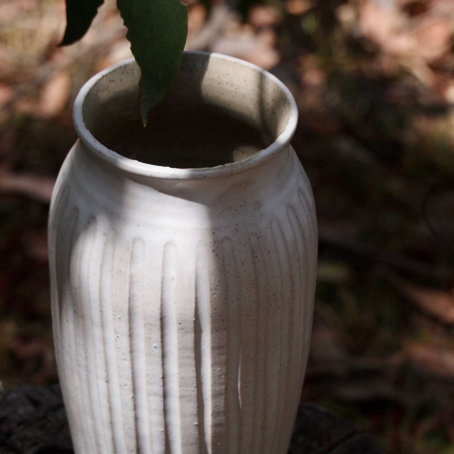 Carved Vase - 20cm