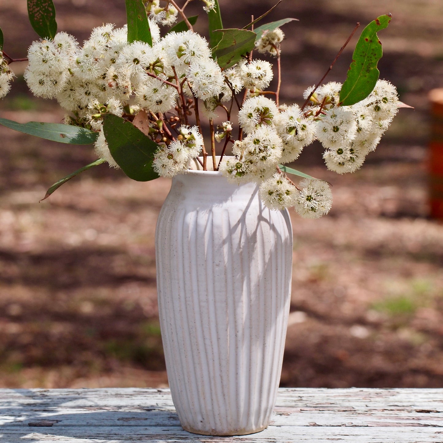 Carved Vase - 20cm