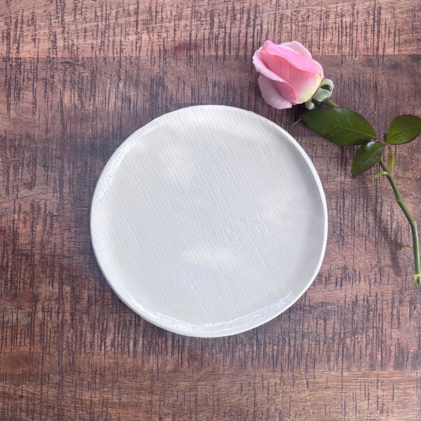 Porcelain Hessian Plates