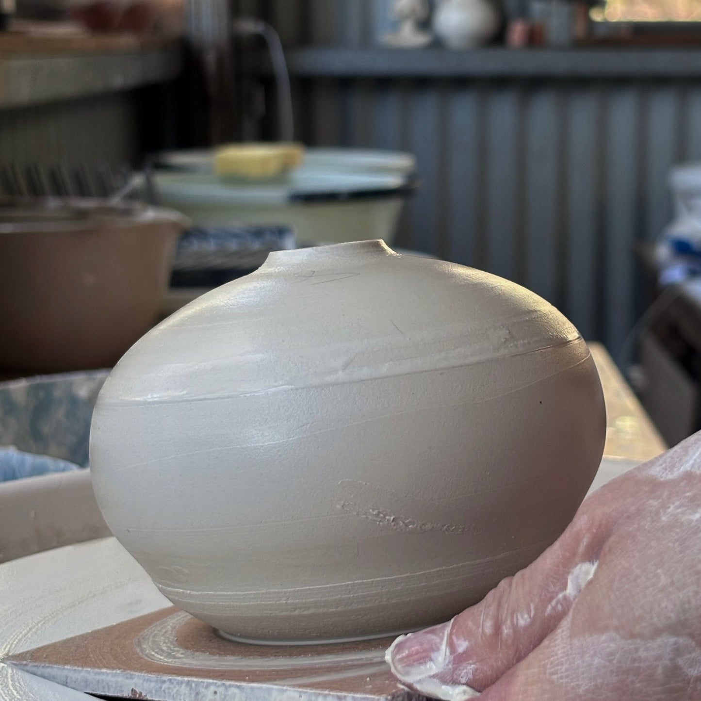 Porcelain Bud Vase