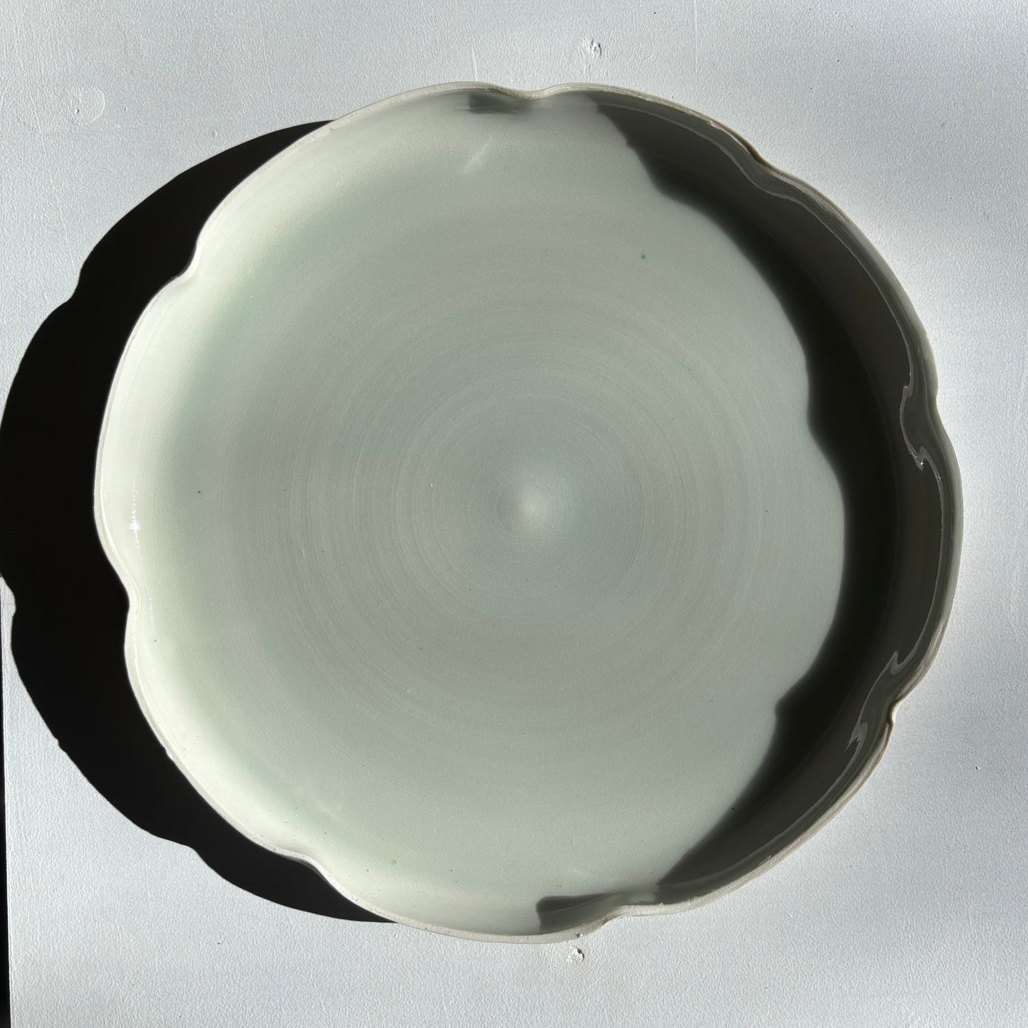 Porcelain Petal Platter