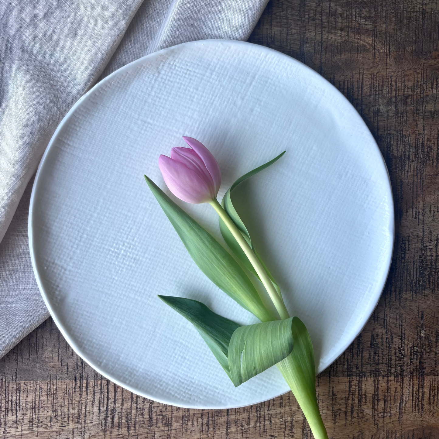 Porcelain Hessian Plates