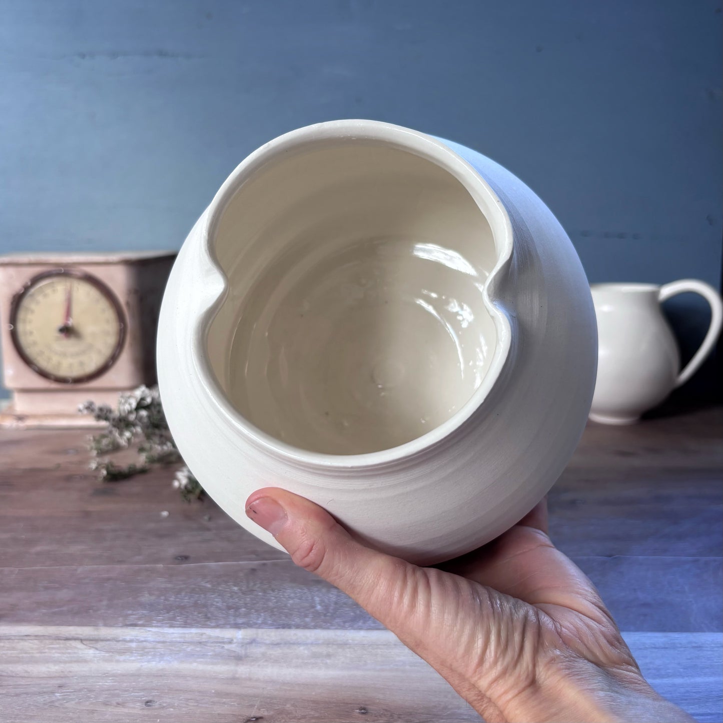 Porcelain Dimple Vase